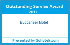 Buccaneer Motel - 2017 Outstanding Service Award
